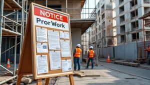découvrez tout ce qu’il faut savoir sur l’affichage de la déclaration préalable de travaux : obligations légales, durée d’affichage et démarches à suivre pour être en conformité.